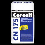 Ceresit CN 175. Универсальная самовыравнивающаяся смесь 